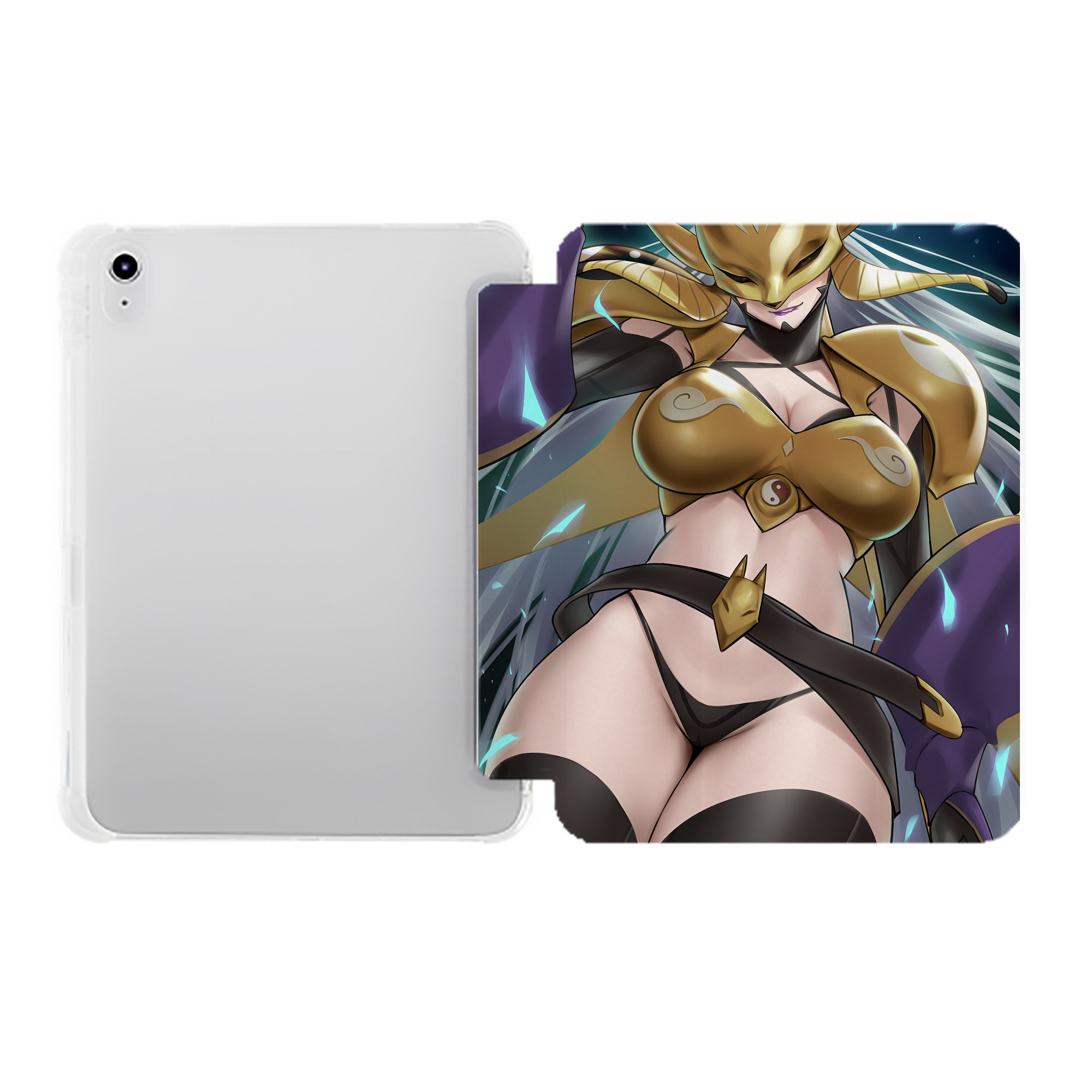 （画像用） Digimon デジタルモンスター/デジモン IPad ケース ペン収納付き 三つ折りスタンド PUレザー×シリコン 対応機種9.5/10.5/10.9インチ
